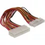 InLine galvenās plates kabelis ATX 24 kontaktu vīrišķais / sievišķais 0,20 m