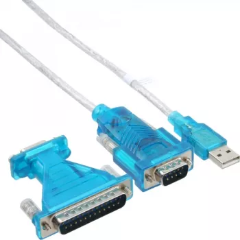 InLine USB–seriālā adaptera kabelis USB A tipa vīrišķais / DB9 vīrišķais 1,8 m