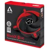 ARCTIC BioniX P140 (sarkans) – Spiedienam optimizēts 140 mm spēļu ventilators ar PWM PST