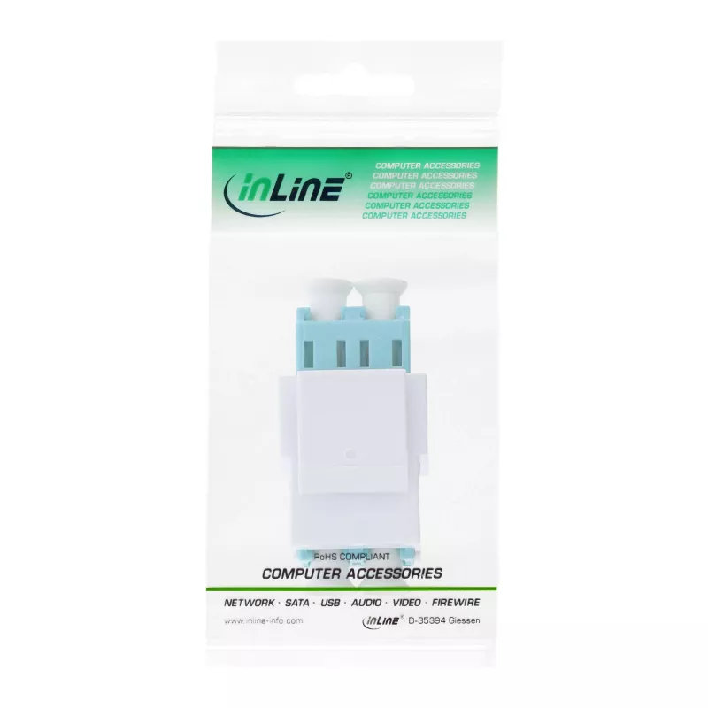 Fiber optical Keystone Snap-in adapters InLine 89988B