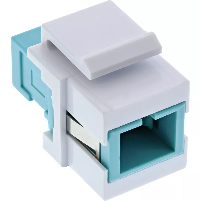 Fiber optical Keystone Snap-in adaptor InLine 89988F
