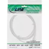 InLine DC pagarinātāja kabelis, DC vīrišķais/sievišķais 4.0x1.7mm, AWG 18, balts 2m