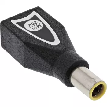 InLine Switch Plug M11 (20 V) universālajam barošanas blokam 90 W / 120 W, melns