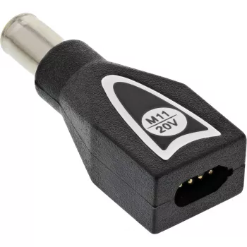 InLine Switch Plug M11 (20 V) universālajam barošanas blokam 90 W / 120 W, melns