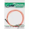 InLine optiskās šķiedras dupleksais kabelis MTRJ/ST 50/125µm OM2 2 m