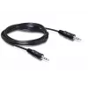 Audio kabelis DeLOCK 84001 2,5 m 3,5 mm melns