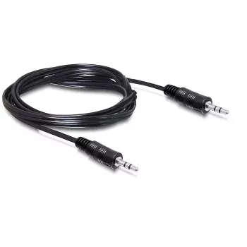 Audio kabelis DeLOCK 84001 2,5 m 3,5 mm melns