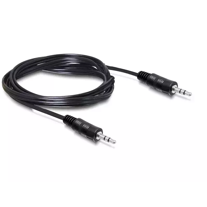 Audio kabelis DeLOCK 84001 2,5 m 3,5 mm melns