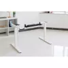 Kabeļu vadotne/plaukts zem galda montāžai InLine 131×590×74 mm, melna