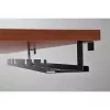 Kabeļu vadotne/plaukts zem galda montāžai InLine 131×590×74 mm, melna