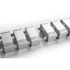 Kabeļu kanāls InLine augstumā regulējamiem galdiem, 4 kameru, pelēks, 68×36×42 mm