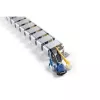 Kabeļu kanāls InLine augstumā regulējamiem galdiem, 4 kameru, pelēks, 68×36×42 mm