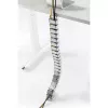 Kabeļu kanāls InLine augstumā regulējamiem galdiem, 4 kameru, pelēks, 68×36×42 mm