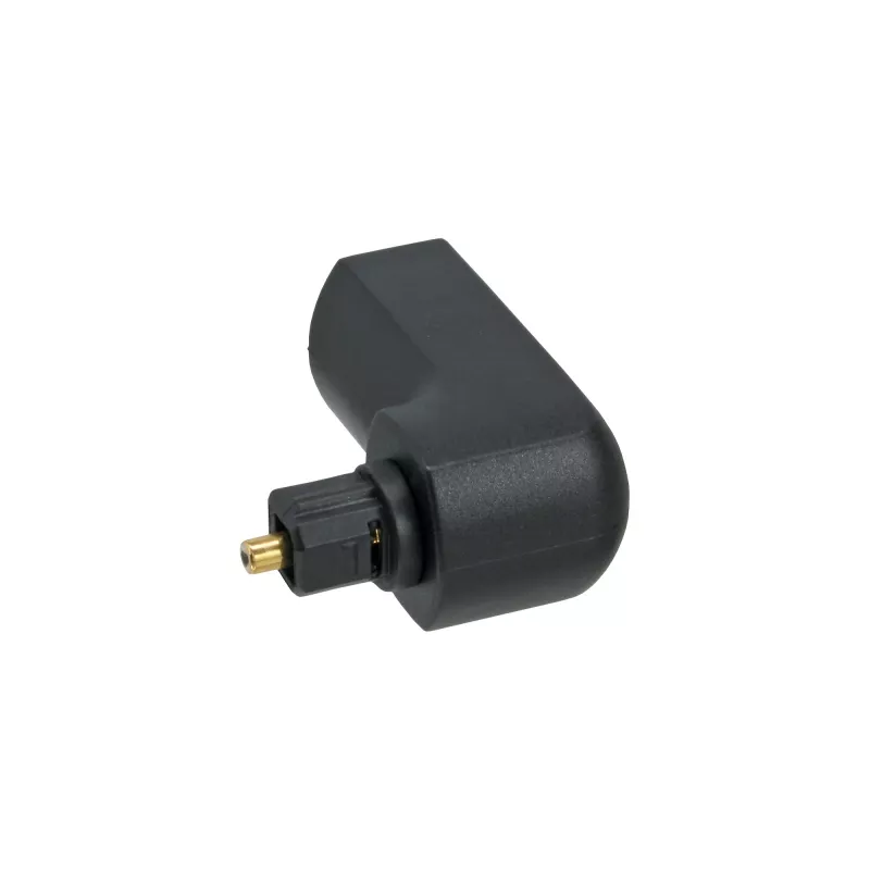 InLine optiskais audio adapters Toslink tēviņš / mātīte 90° leņķī