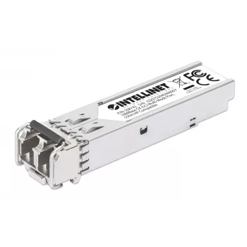 Intellinet raiduztvērēja modulis optiskā Gigabit Fiber SFP Mini-GBIC 1000Base-Sx LC 550m 850nm