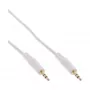 InLine audio kabelis 3,5 mm stereo vīrišķais / vīrišķais balts/zelts 5 m
