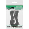 InLine Audio kabelis 2,5 mm stereo vīr. / vīr. 0,5 m