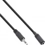 InLine Audio adaptera kabelis 4 kontaktu 2,5 mm spraudnis / 4 kontaktu 3,5 mm ligzda 3 m