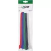 InLine Kabeļu saites siksnas ar āķi un cilpu 12x240mm 10 gab. 5 krāsas