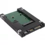 InLine Drive Adapter 2.5 inch SATA to mSATA SSD 76620B Melns