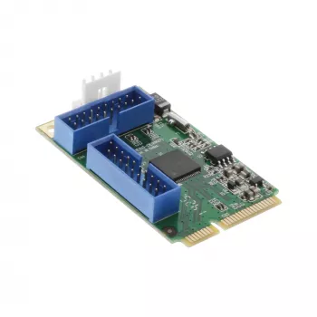 InLine Mini PCIe karte ar 4x USB 3.0 interfeisu