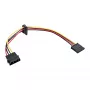 InLine iekšējais barošanas kabelis 1x 4pin Molex / 2x SATA barošana 0,30 m
