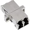 InLine optisko šķiedru adapteris, metāla, dupleksais LC/LC, vienmoda, keramikas uzmava ar atloku