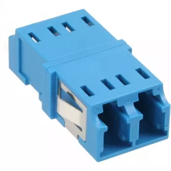 InLine optisko šķiedru adapteris Duplex LC/LC SM keramikas uzmava zils 89989D