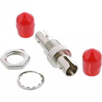 InLine Fiber Optical savienotājs Simplex ST/ST daudzmodu metāla uzmava 89990B