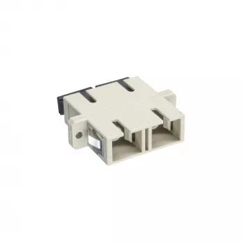 InLine 89992A Dupleksais optiskās šķiedras adapteris SC/SC MM ar keramisko uzmavu un atloku