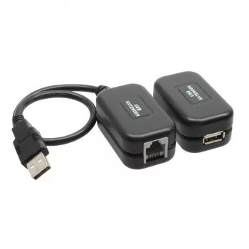 InLine USB pagarinātājs, līdz 60 m, izmantojot RJ45 ielāpu kabeli Cat.5e vai labāku