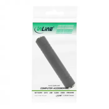 Audio adapteris 6.3 mm ligzda / ligzda Stereo InLine 99307