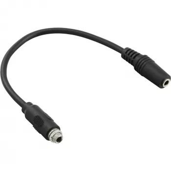 InLine Audio adaptera kabelis, 3,5 mm stereo ligzda–ligzda, ar vienu izvadu, 0,2 m