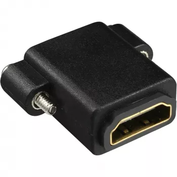 InLine HDMI adapteris, A tipa ligzda / A tipa ligzda, apzeltīts, ar atloku, 4K2K