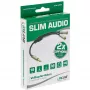 InLine S-99250 audio kabelis 0,15 m 3,5 mm 2 × 3,5 mm melns, sudraba