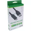 InLine USB 2.0 kabelis, USB-C vīr. / USB-A vīr., melns, 1 m