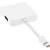 InLine Mini DisplayPort uz HDMI DVI DisplayPort adaptera kabelis 17195I