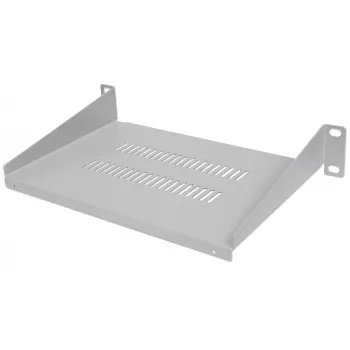 Intellinet 10 collu kronšteina plaukts, 1U, plaukta dziļums 150mm, ventilējams, maksimāli 25kg, pelēks, trīs gadu garantija