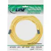 InLine komutācijas kabelis S/FTP PiMF Cat.6A halogen free 500MHz dzeltena 20m