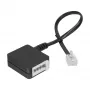 TAE adaptera kabelis RJ11 6P4C vīrišķais uz TAE-N sievišķo InLine 69946