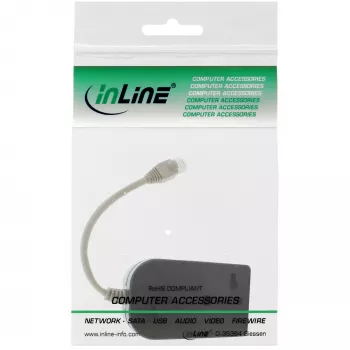 InLine ISDN sadalītājs 1 -> 8, 0,15 m, ar rezistoriem