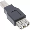 USB 2.0 adapteris A ligzda / B spraudnis InLine 33442