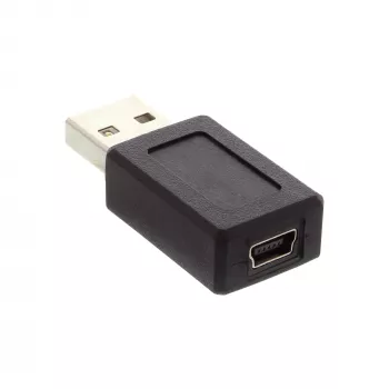 USB 2.0 adapteris A vīr. / mini 5 kontaktu siev. InLine 33500A