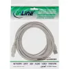 USB 2.0 kabelis A tipa, tēviņš / tēviņš, bēšs, 0,5 m, InLine 34305H