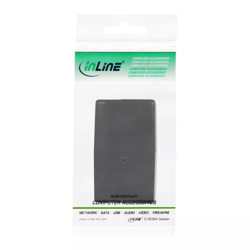 ISDN adapteris InLine 69998 2x RJ45 8P8C sievišķā, neekranēts