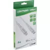 InLine USB-C Lightning kabelis, iPad, iPhone, iPod, sudraba/alumīnija, 2m