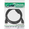InLine HDMI kabelis High Speed vīrišķais + ferīts melns 5 m