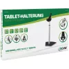InLine planšetdatora turētājs, alumīnija, bloķējams, universāla lietošana 7,9 collu – 10,1 collu ierīcēm