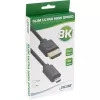 InLine plāns Ultra High Speed HDMI kabelis AM/DM 8K4K zeltīts melns 1,5 m