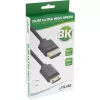InLine Slim Ultra High Speed HDMI kabelis AM/CM 8K4K, apzeltīts, melns, 2m